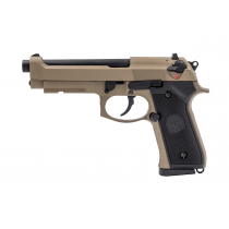 Raven R9 (M9) (Tan) GBB, Pistols are generally used as a sidearm, or back up for your primary, however that doesn't mean that's all they can be used for